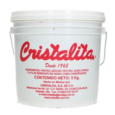 Mostrar detalles de Mermelada Fresa Cristalita Cubeta 5 Kg Imagen de Mermelada Fresa Cristalita Cubeta 5 Kg