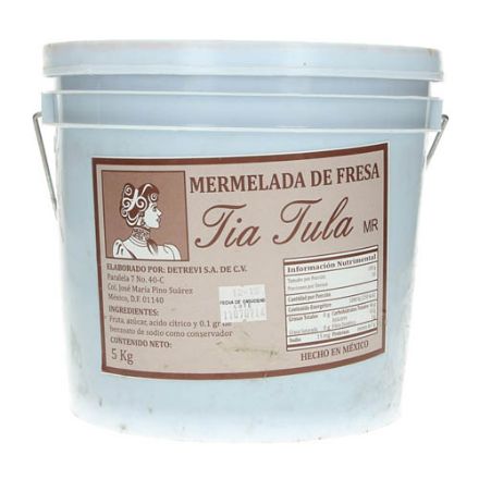 Mostrar detalles de Mermelada Fresa Tia Tula Cubeta 5 Kg Imagen de Mermelada Fresa Tia Tula Cubeta 5 Kg