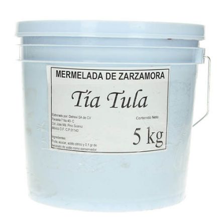 Mostrar detalles de Mermelada Zarzamora Tia Tula Cubeta de 5 Kg Imagen de Mermelada Zarzamora Tia Tula Cubeta de 5 Kg