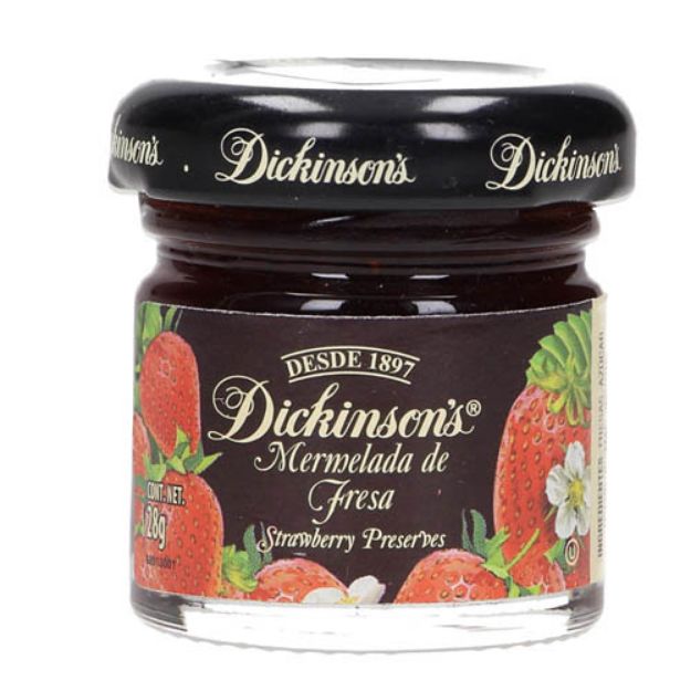 Imagen de Mermelada Fresa Frasco 72/28 Gr. DICKINSONS