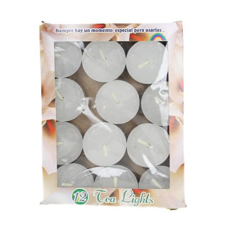 Mostrar detalles de Veladoras Chiquitas 144 pz Tea Ligth aluminio Imagen de Veladoras Chiquitas 144 pz Tea Ligth aluminio