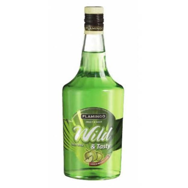 Imagen de Licor de Manzana Verde 1 Lt. Flamingo