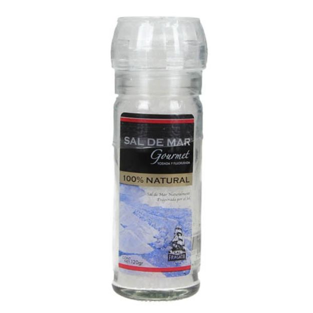 Imagen de Sal Gourmet 120 Grs. Salero con Molino