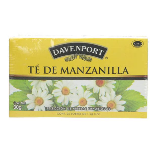 Imagen de Te Manzanilla 25 sobres Davenport