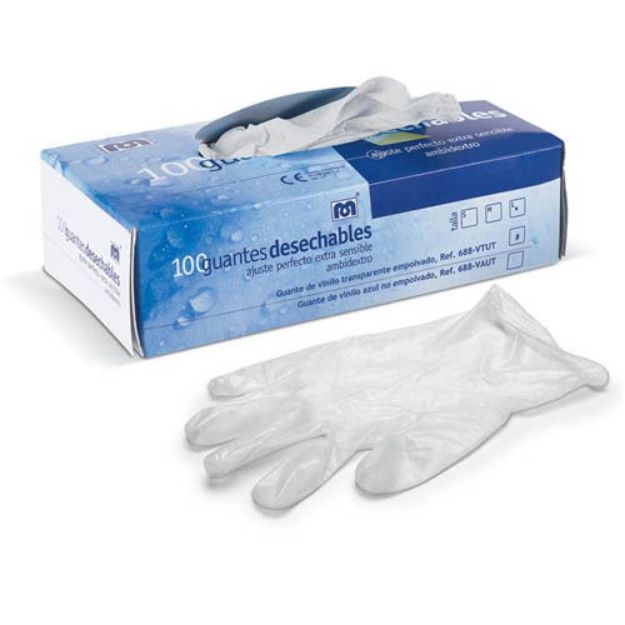 Imagen de F. Guante Exp. Esterilizado Gd. Protec 100 Pz
