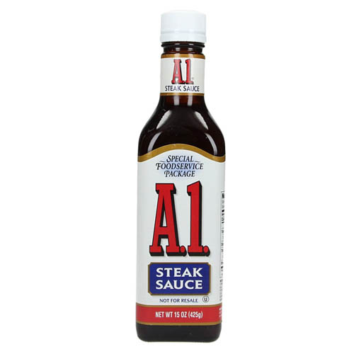 ZBAJAZBAJASalsa A1 Steak Sauce Kraft Frasco 425 Gr GRANDE