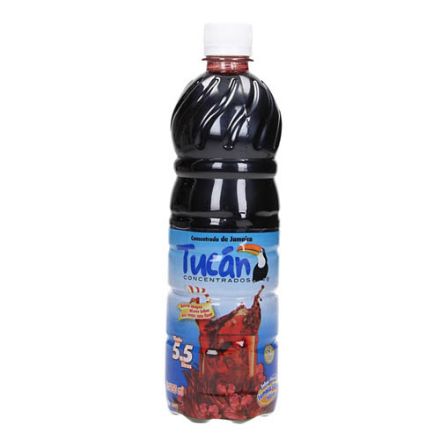 Mostrar detalles de Concentrado de Jamaica Tucan Botella de 750 mL Imagen de Concentrado de Jamaica Tucan Botella de 750 mL