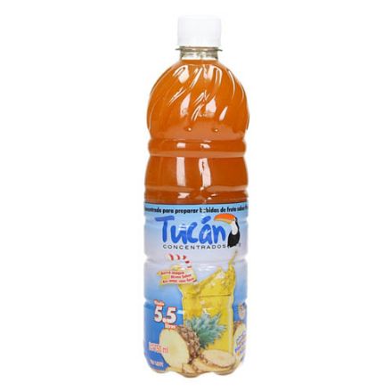 Mostrar detalles de Concentrado de Piña Tucan Botella de 750 mL Imagen de Concentrado de Piña Tucan Botella de 750 mL