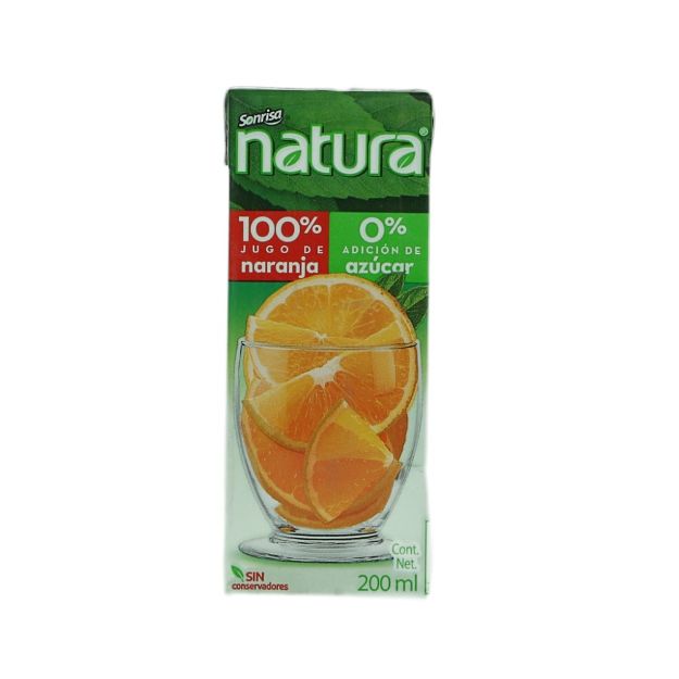 Imagen de Jugo NECTAR Naranja Sonrisa 40/200 Ml.
