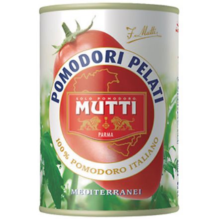 Mostrar detalles de Tomate Entero Pelado Mutti Lata 400g Imagen de Tomate Entero Pelado Mutti Lata 400g