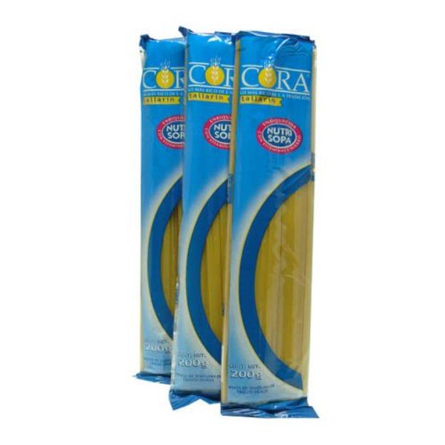 Imagen de Pasta Tallarin 20/200 Gr. Cora / Lara