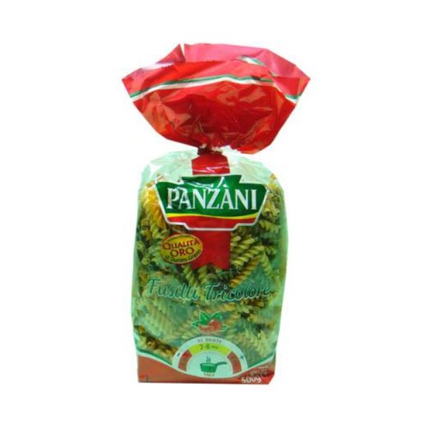 Imagen de Pasta Fusilli Tricolor 12/500gr. Pasani  (Tornillo) (IEPS INC)