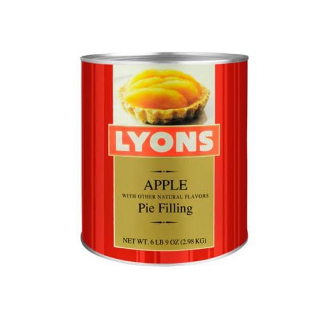 Imagen de Manzana Apple pie filling 2.98  kg. Lyons (relleno pay)