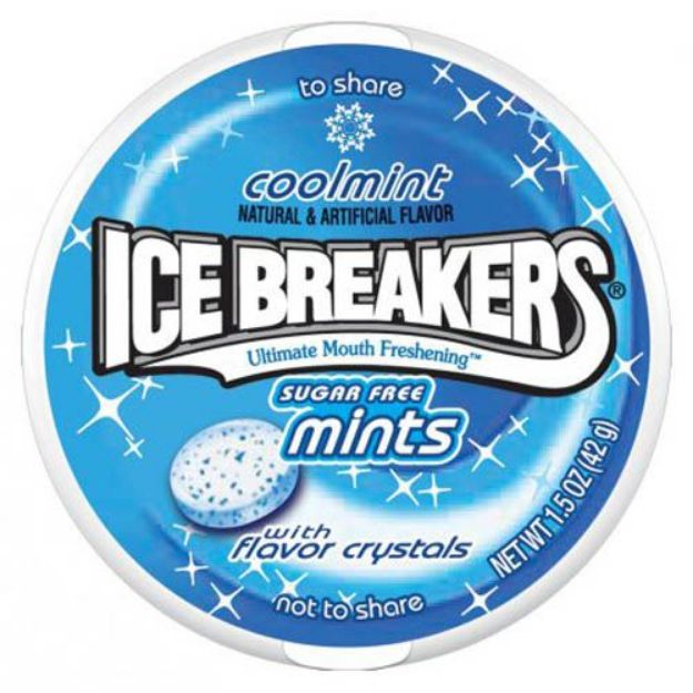 Imagen de ZD. Pastilla Menta/Hierbabuena paq 12 pzas Ice Breakers