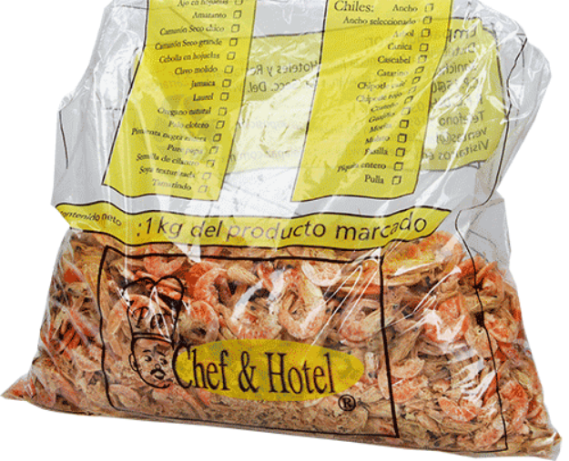 Imagen de Camaron seco CHICO Chef & Hotel 1 Kg de 18g