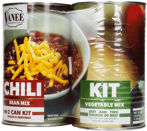 Imagen de Frijol y Verdura Mix 12 de1.38 Kg VANEE FOODS
