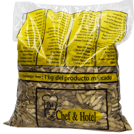 Mostrar detalles de Pepita Verde Pelada Chef&Hotel 1 Kg PAMA de Mexico Imagen de Pepita Verde Pelada Chef&Hotel 1 Kg PAMA de Mexico