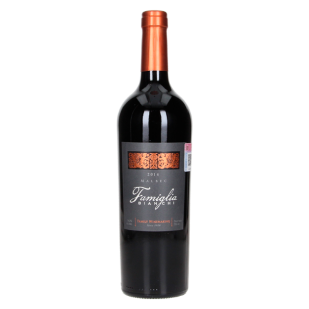 Imagen de Vino tinto Famiglia Bianchi Malbec Botella de 750 mL