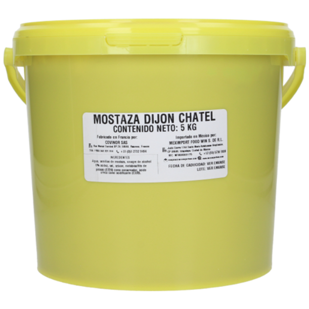 Imagen de Mostaza FRANCESA Dijon Cubeta 5 kg CHATEL