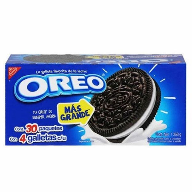 Imagen de Galleta Oreo de 1.368 Kg en 30 paquetes de 4 galletas (IEPS inc.)