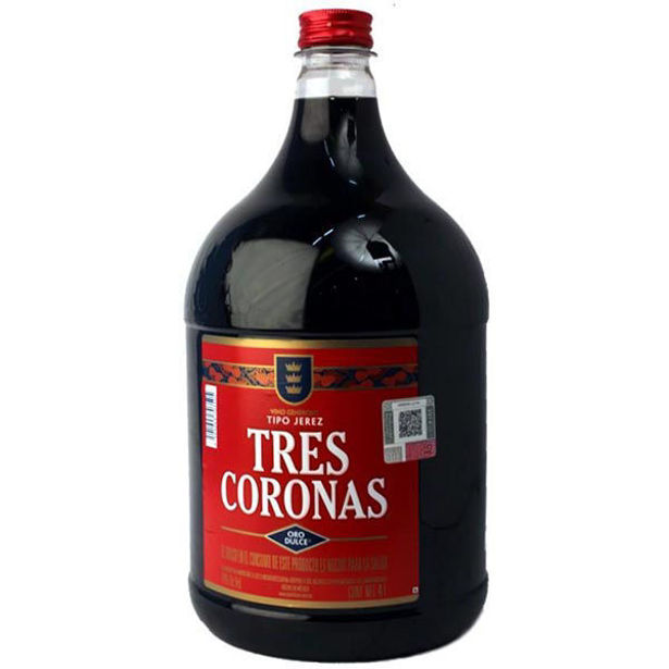 Jerez Botella Tres Coronas 4 Lt
