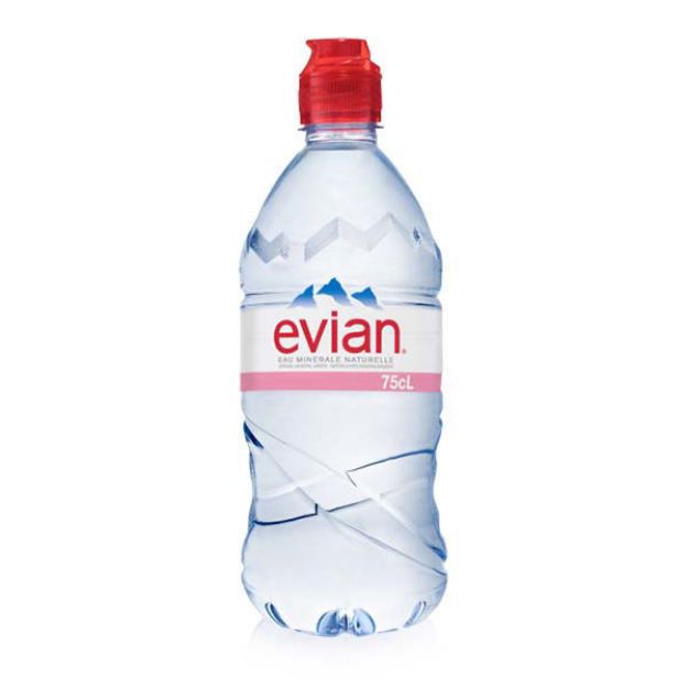 AguaBtePet750mlEvian