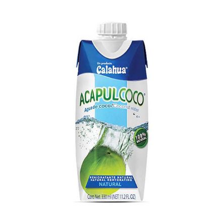 AguaDeCocoAcapulcocoCalahua330ml AguaDeCocoAcapulcocoCalahua330ml