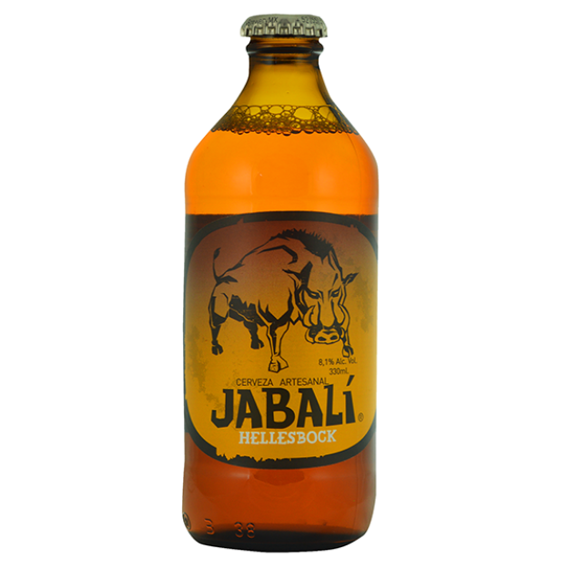 CervezaJabaliAmarilloHellesBock330ml