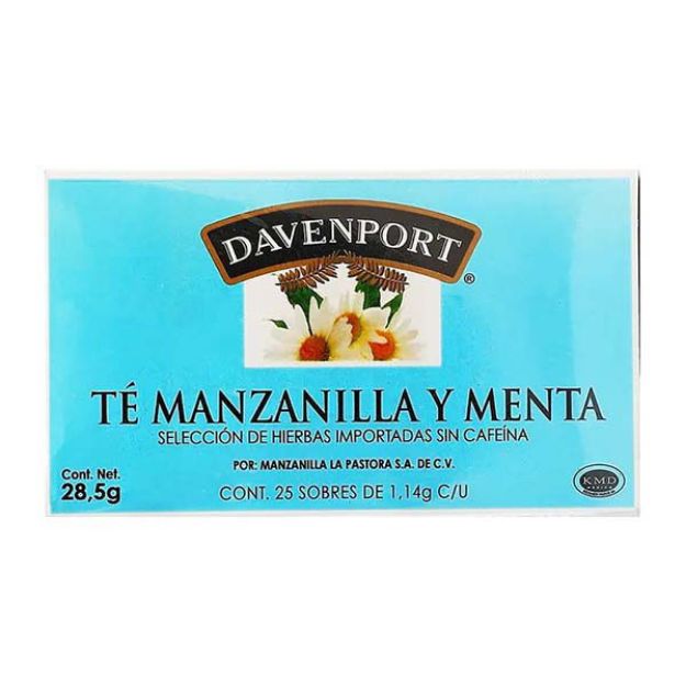 TeManzanillaMenta25SobresDavenport