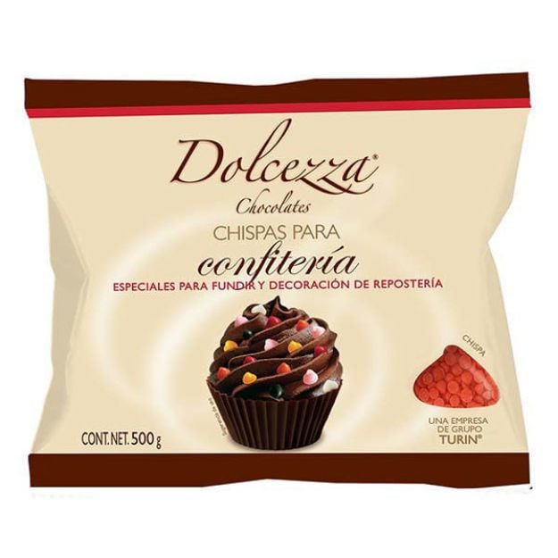 ChocolateEnChispasRojas500grDolcezza