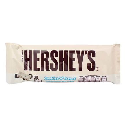 CookiesAndCreamPq6Barras30grHersheys CookiesAndCreamPq6Barras30grHersheys