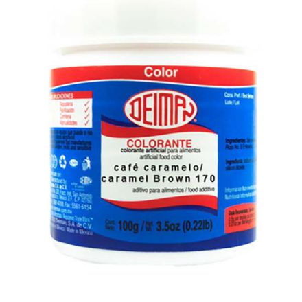 ColorCafeCaramelo170Polvo100grDeiman ColorCafeCaramelo170Polvo100grDeiman