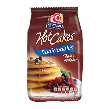 Mostrar detalles de Harina Hot Cakes Gamesa 10 de 800 g Imagen de Harina Hot Cakes Gamesa 10 de 800 g