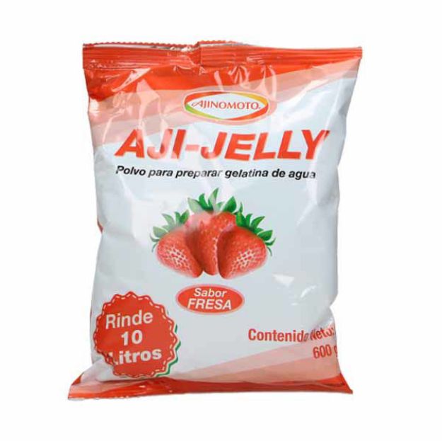 Imagen de REMATE Gelatina Fresa 600 gr. Aji-Jelly