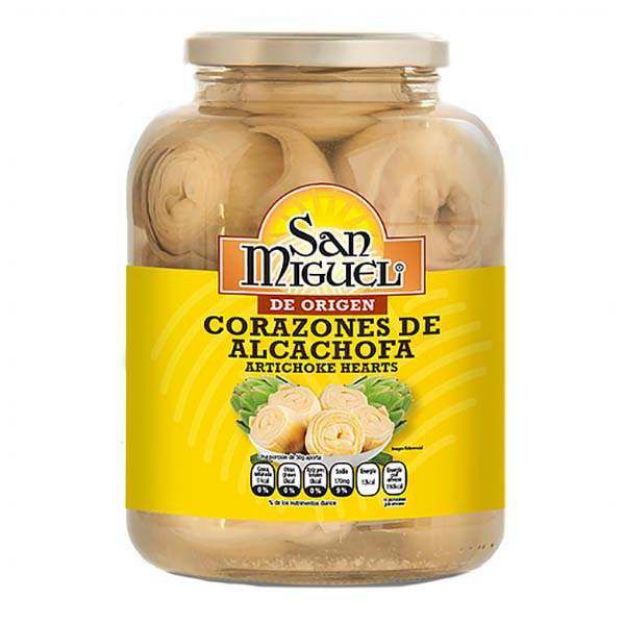 Imagen de Corazones de Alcachofa San Miguel Frasco de 1.360 Kg