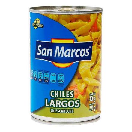 ChilesLargosLata400grSanMarcos ChilesLargosLata400grSanMarcos