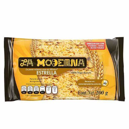 Mostrar detalles de Pasta Estrella 20/200 Gr. Moderna Imagen de Pasta Estrella 20/200 Gr. Moderna