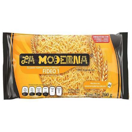PastaFideoNo1LaModerna200gr PastaFideoNo1LaModerna200gr