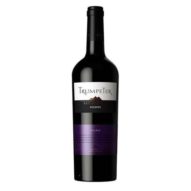 Imagen de ZBAJAZBAJAVino tinto Trumpeter Malbec Reserva Botella de 750 mL