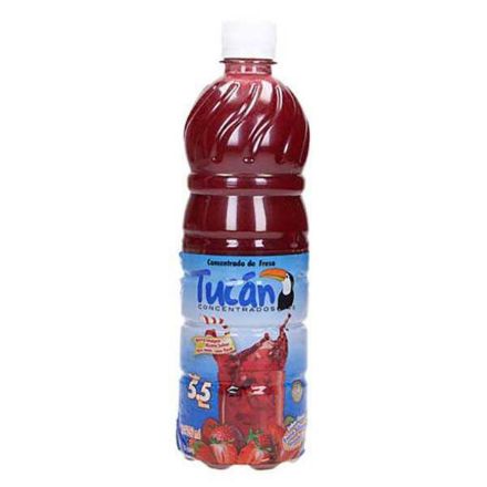 Mostrar detalles de Concentrado de Fresa Tucan Botella de 750 mL Imagen de Concentrado de Fresa Tucan Botella de 750 mL