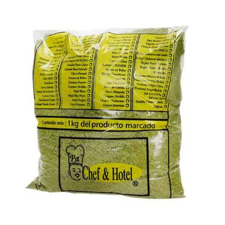 Mostrar detalles de Pepita Verde Molida Chef&Hotel 1Kg Gourmet Imagen de Pepita Verde Molida Chef&Hotel 1Kg Gourmet