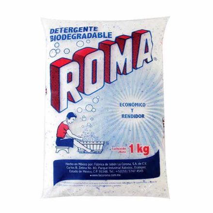 Mostrar detalles de Detergente en polvo Roma 10 bolsas de 1 Kg Imagen de Detergente en polvo Roma 10 bolsas de 1 Kg