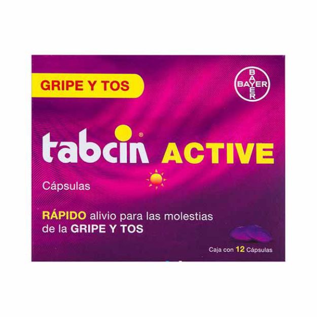 Imagen de Antigripal Tabcin Active Caja con 12 Cápsulas de Gel