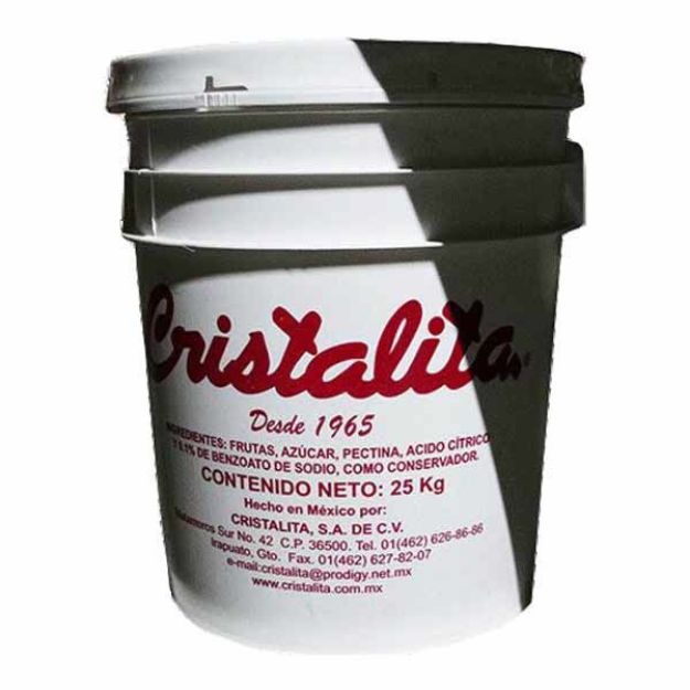Imagen de Mermelada Fresa Cristalita GRANDE 25 Kg