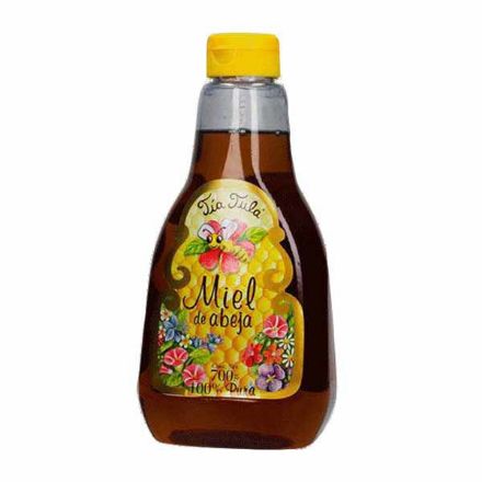 Mostrar detalles de Miel de Abeja Squeeze 700 Gr. Tia Tula Imagen de Miel de Abeja Squeeze 700 Gr. Tia Tula