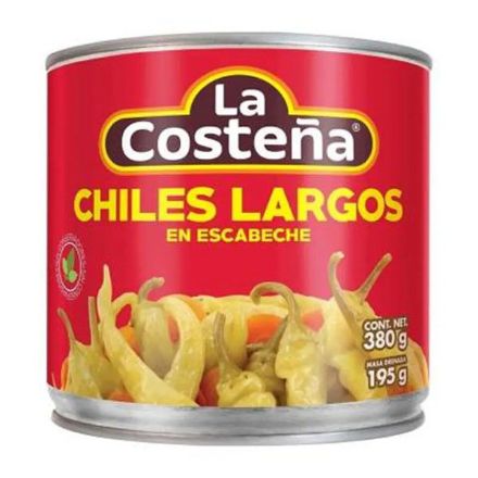 4053ChilesLargosLaCosteña380gr 4053ChilesLargosLaCosteña380gr
