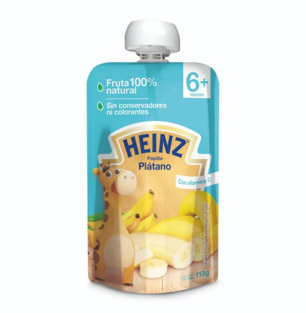 Imagen de ZBAJAPapilla Heinz de Platano de 113 g