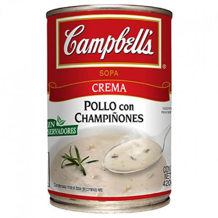 CremaChampiñones420grCampbells CremaChampiñones420grCampbells