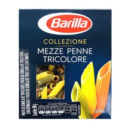 MezzePenneTricoloreBarilla MezzePenneTricoloreBarilla