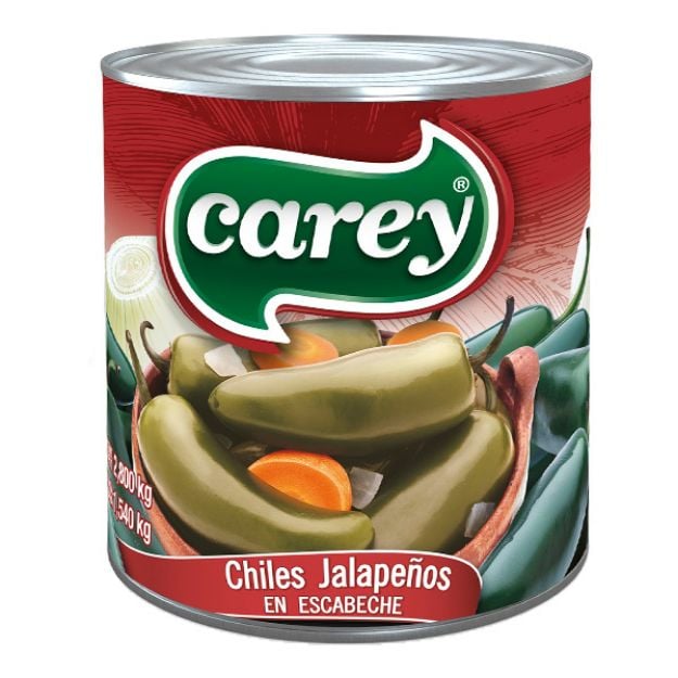 ChilesJalapeñosLata2.8kgCarey
